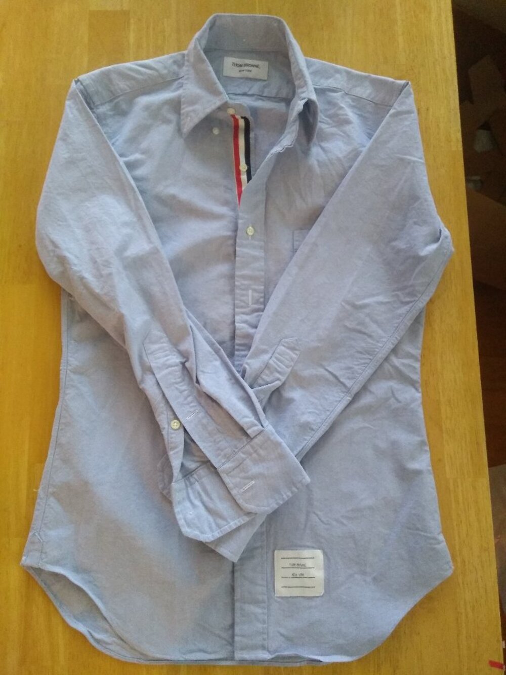 New Thom Browne White Oxford Cloth Button Down Size TB1 - Picture 3 of 11